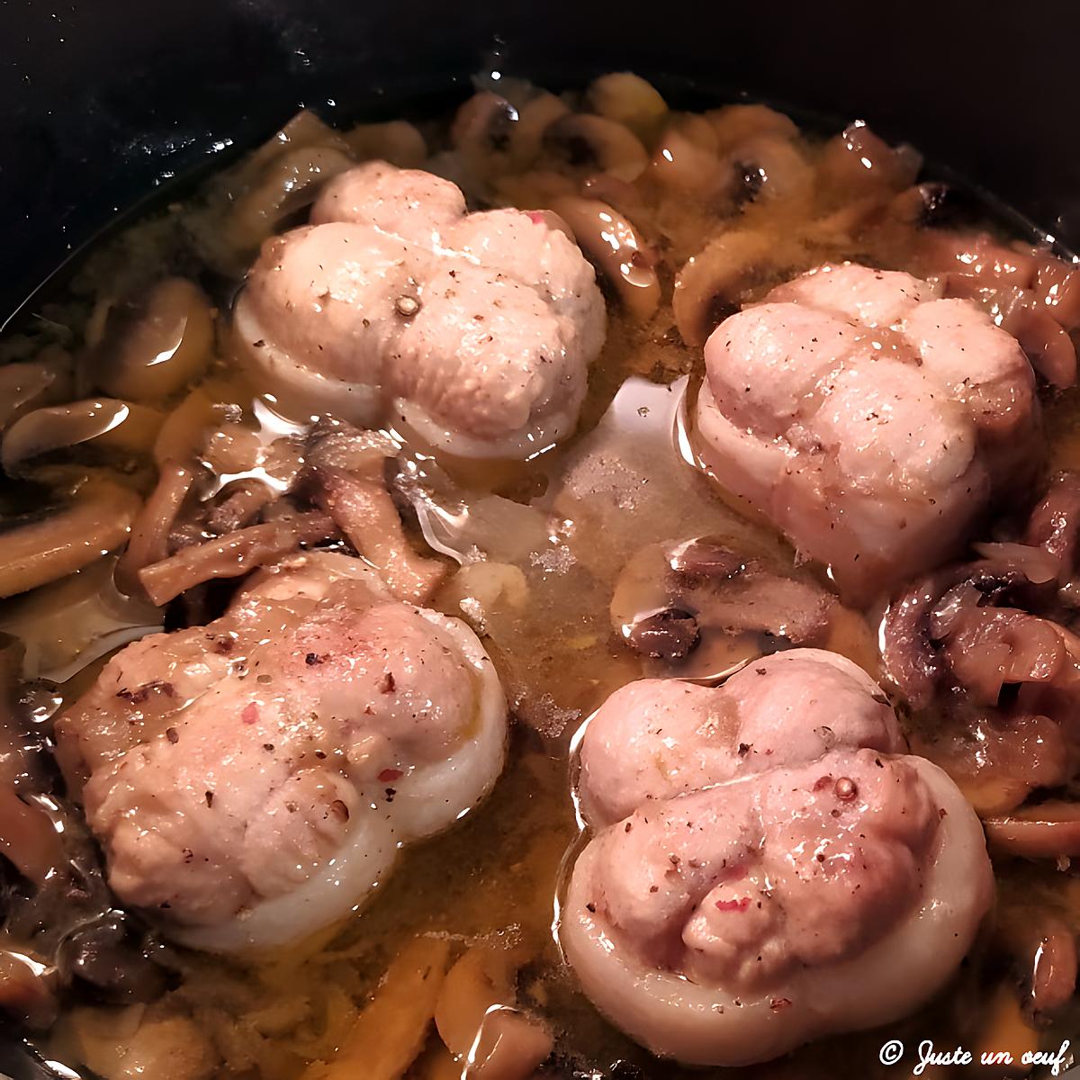 recette Paupiettes de veau au cidre