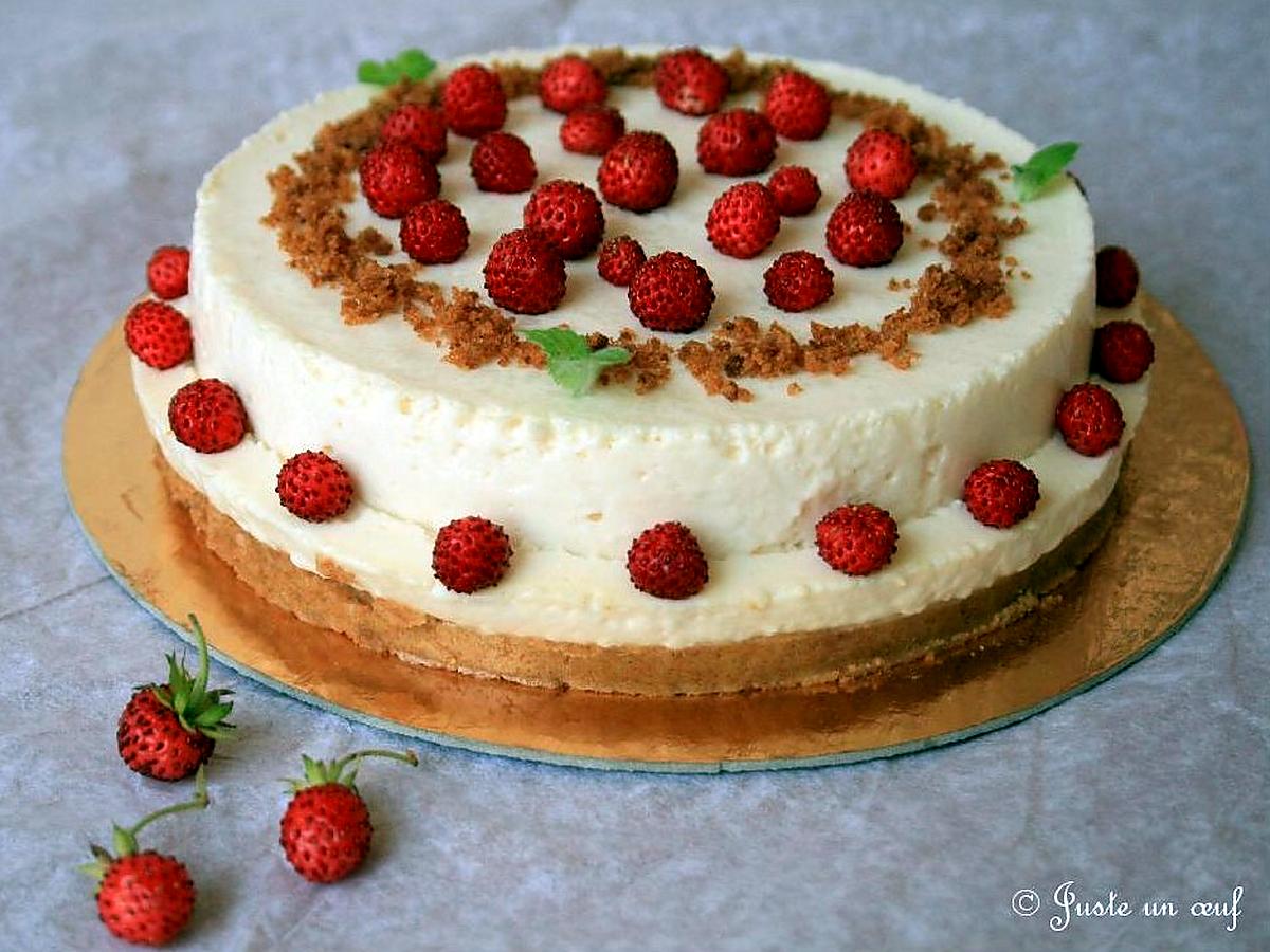 recette Bavarois aux fraises des bois