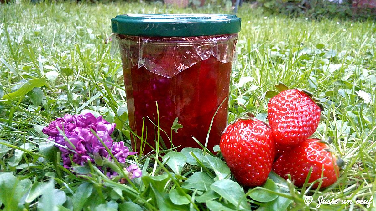 recette Confiture de fraises