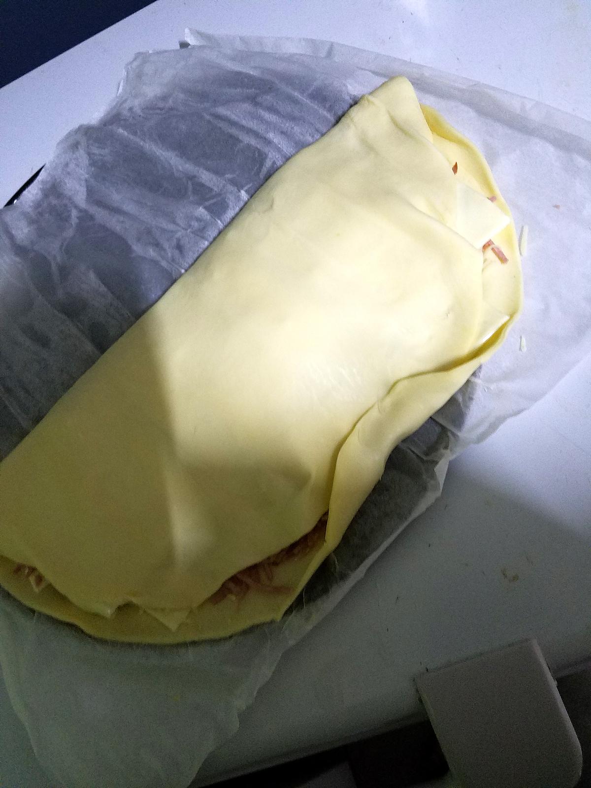 recette chausson au fromage jambon
