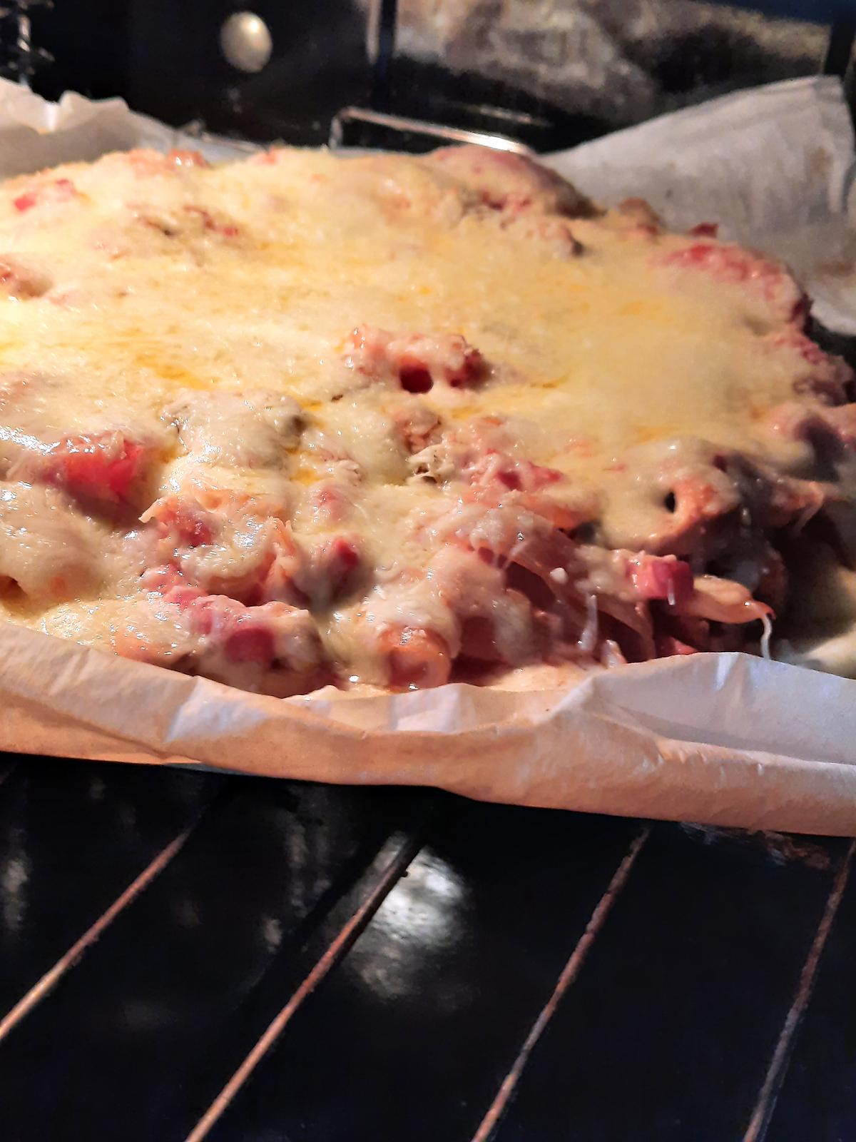 recette pizza garnie maison