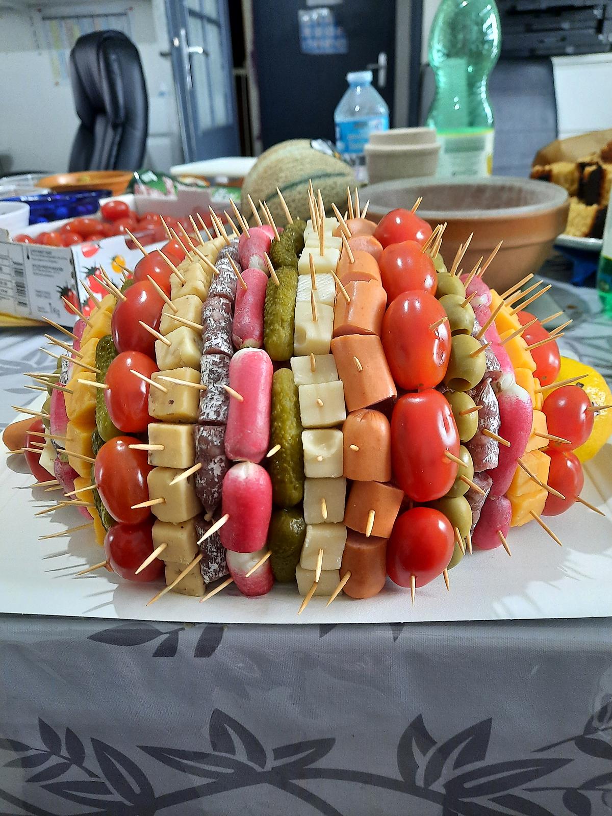 recette le hérisson des fêtes