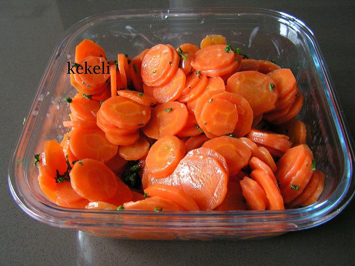 recette Salade de carottes en rondelles