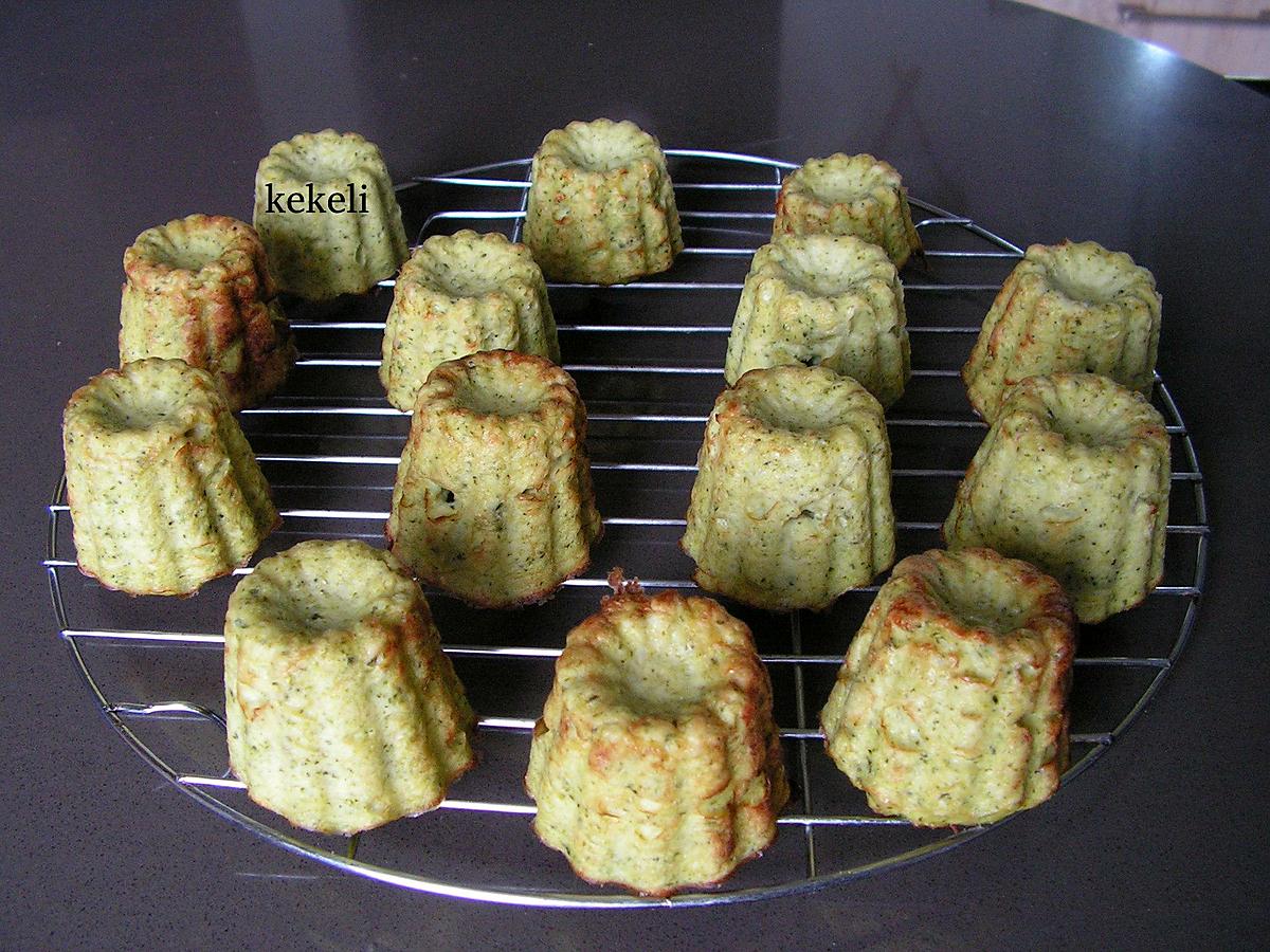 recette Cannelés au brocolis