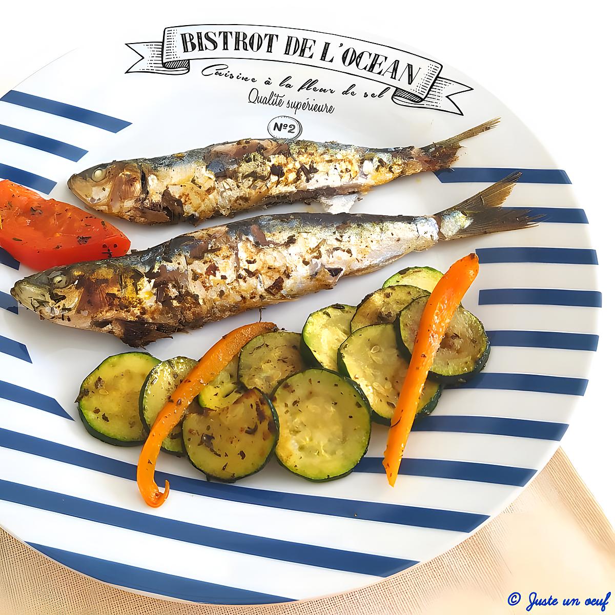 recette Sardines grillées