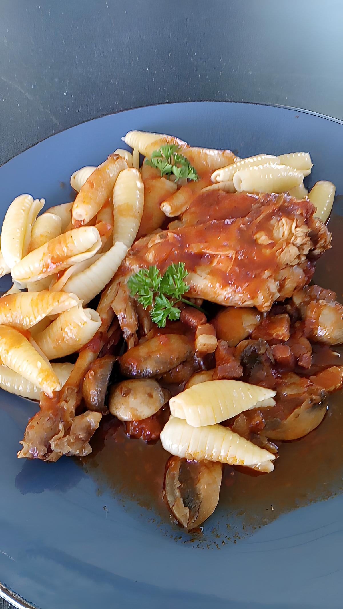 recette lapin sauce tomate