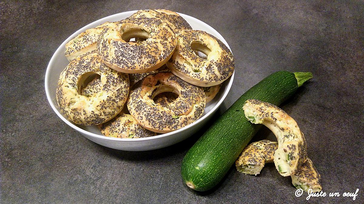 recette Donuts moelleux au saumon et à la courgette