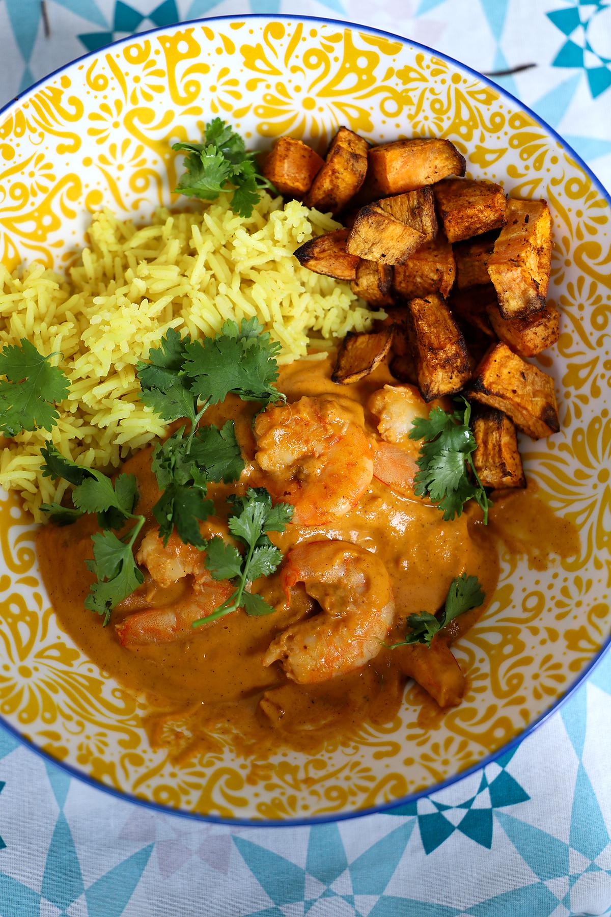 recette Crevettes Korma