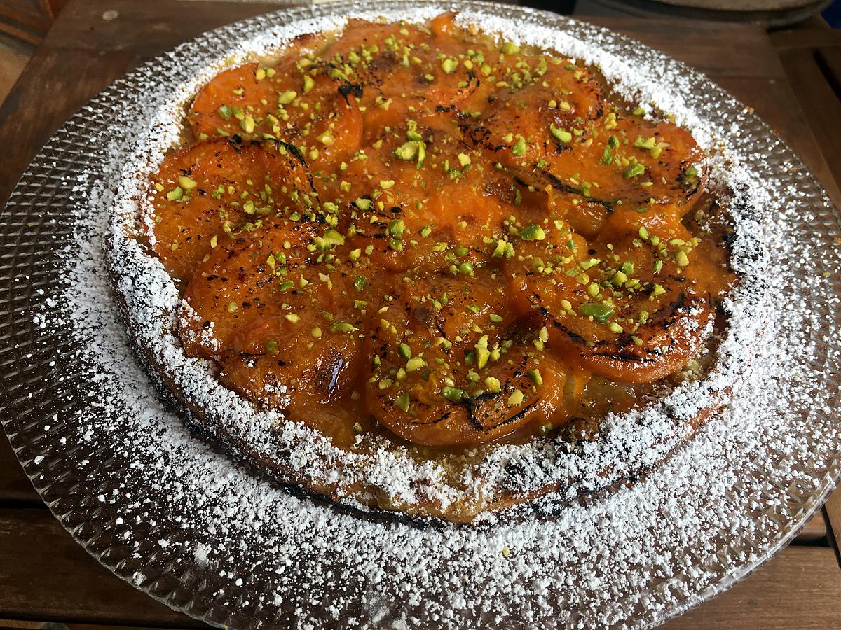 recette Tarte fine aux abricots