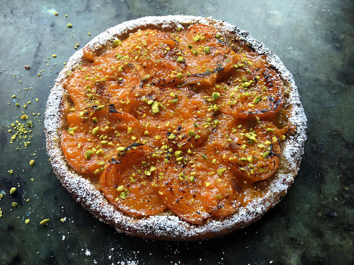 recette Tarte fine aux abricots