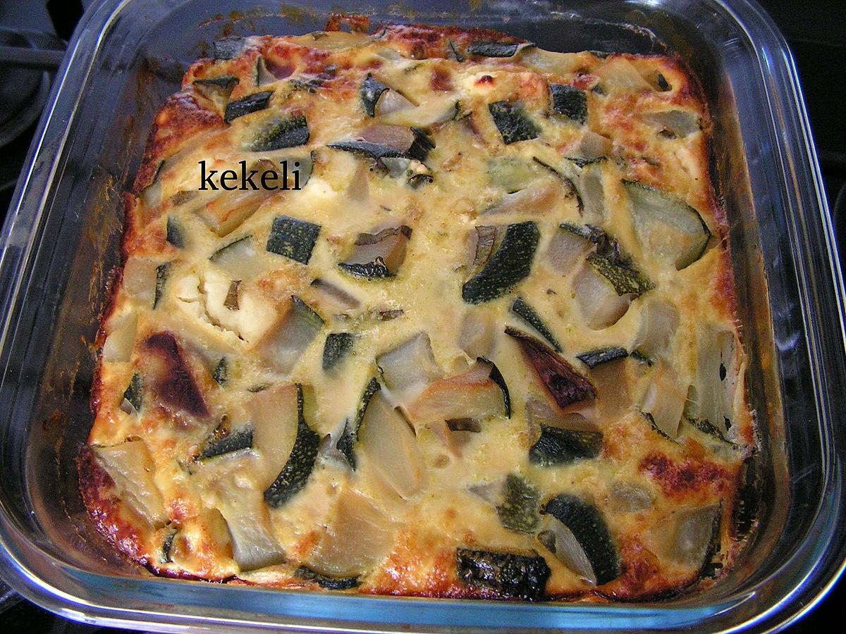 recette Clafoutis aux courgettes