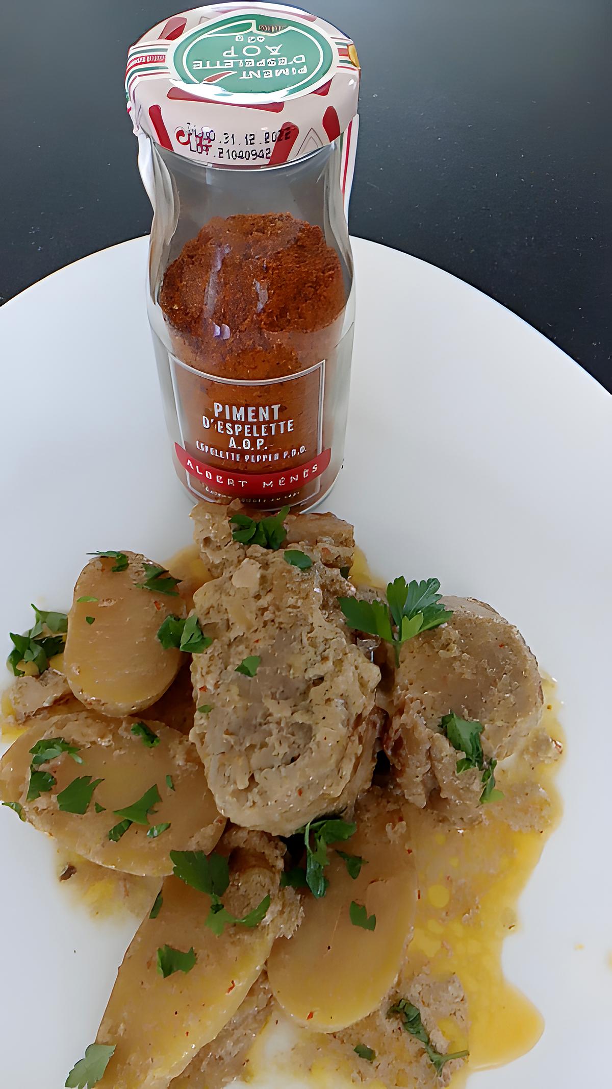 recette filet mignon sauce au piment d'espelette