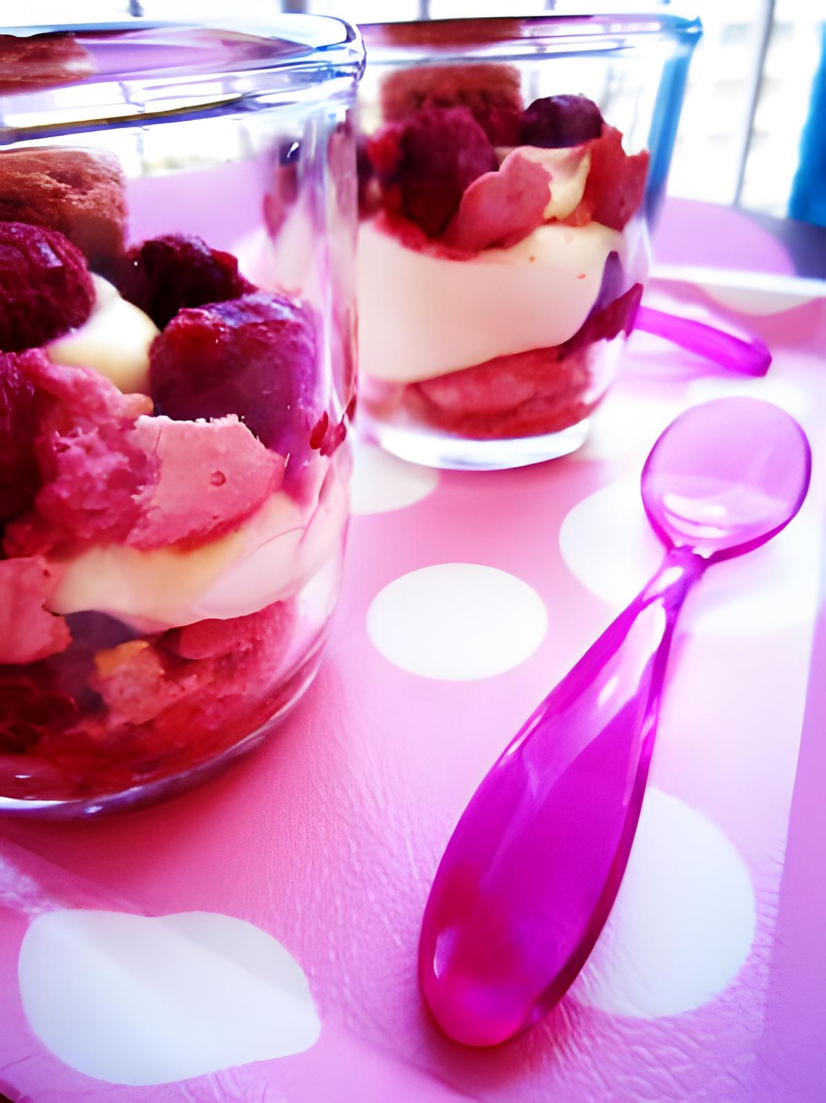 recette Tiramisu aux framboises