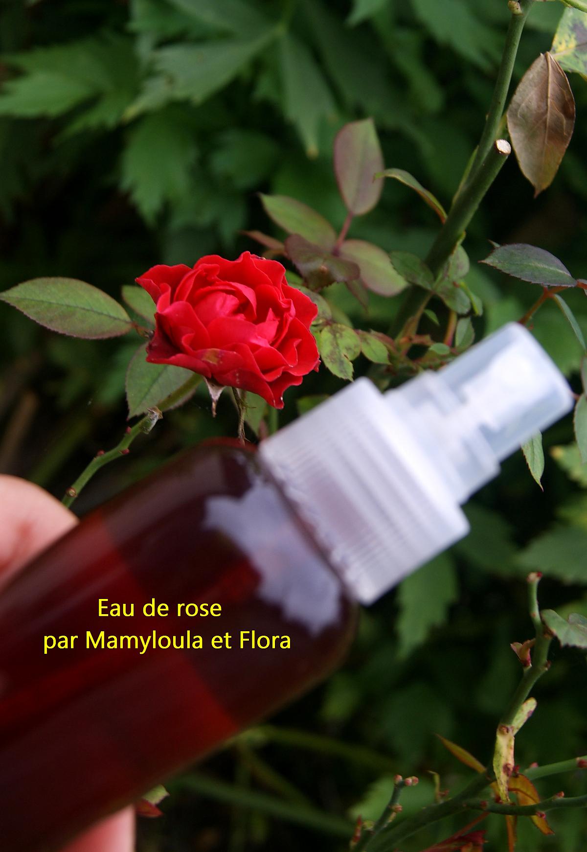 recette Eau de rose