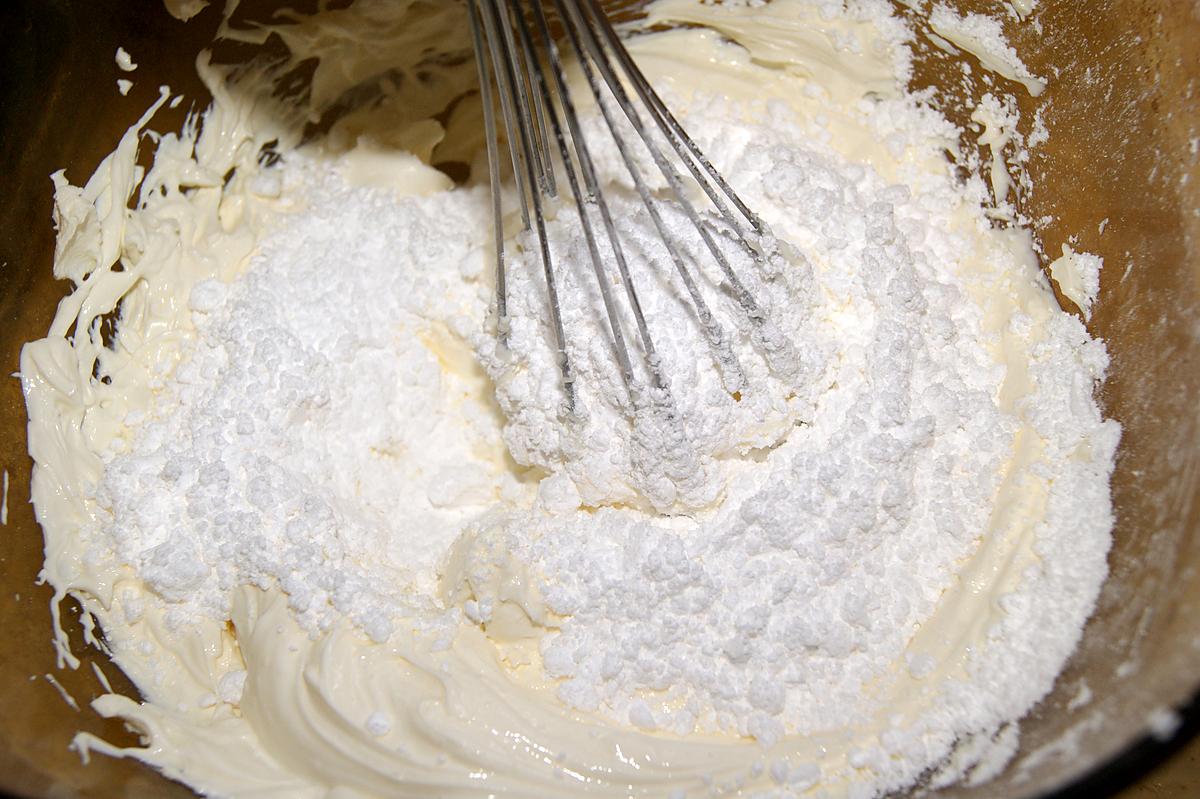 recette Gâteau frais, Framboises, mascarpone, chocolat noir (ou blanc)