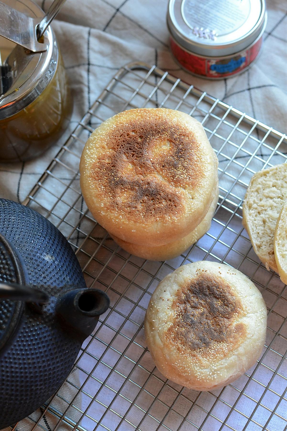 recette Muffins anglais au levain