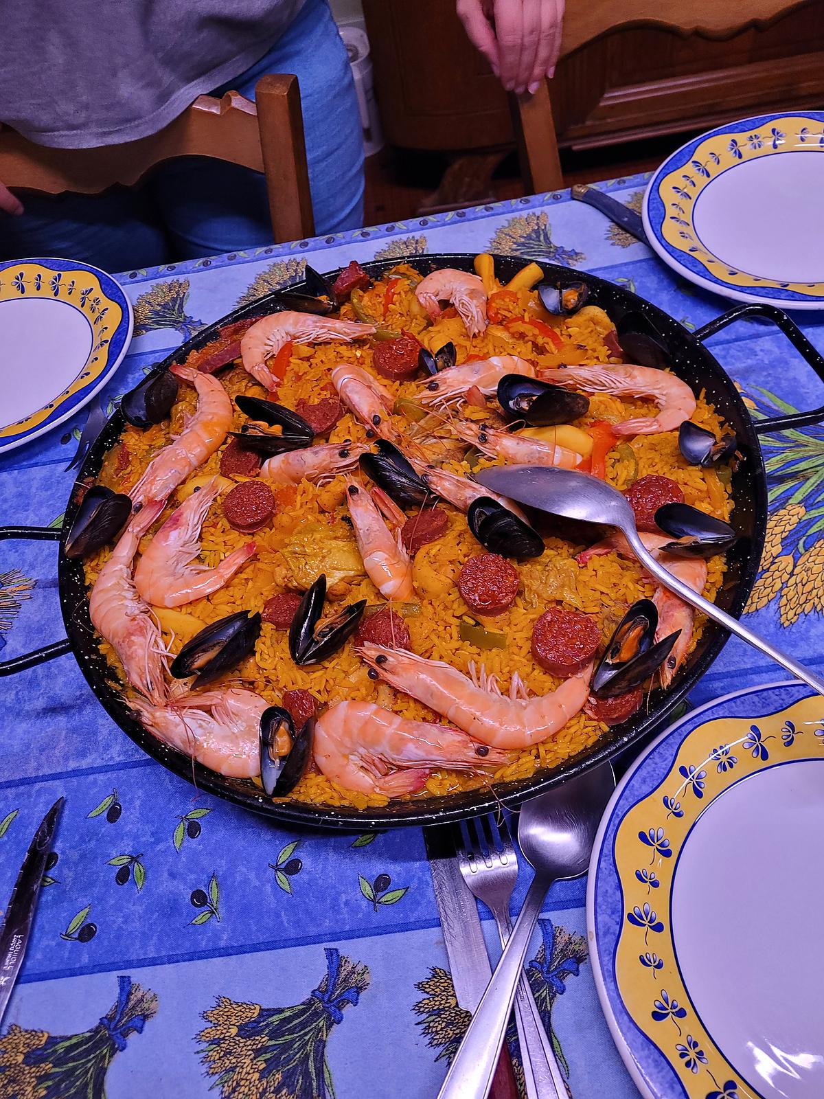 recette Paella à ma façon