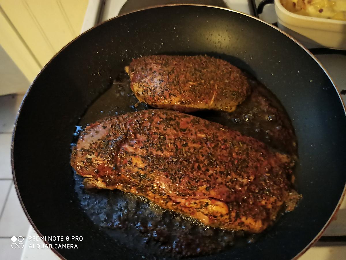 recette Magrets de canard aux herbes de Provence