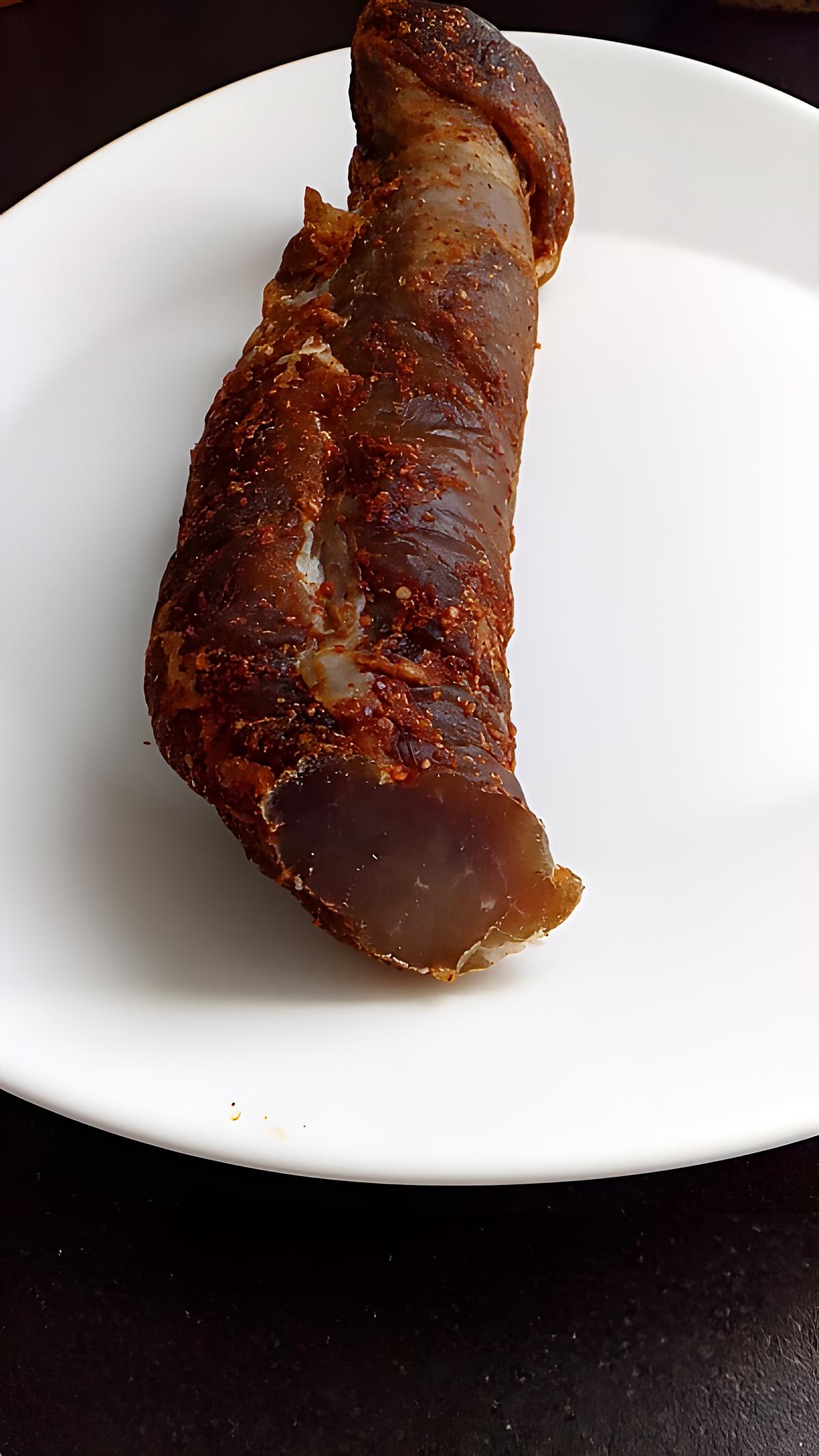 recette filet mignon de porc séché au piment d'espelette