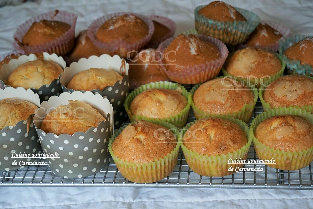 recette Madeleines espagnoles au citron vert