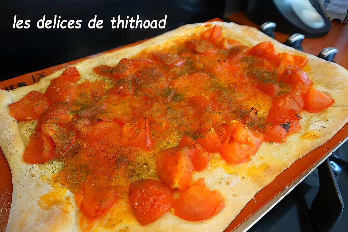 recette pizza façon Algérienne