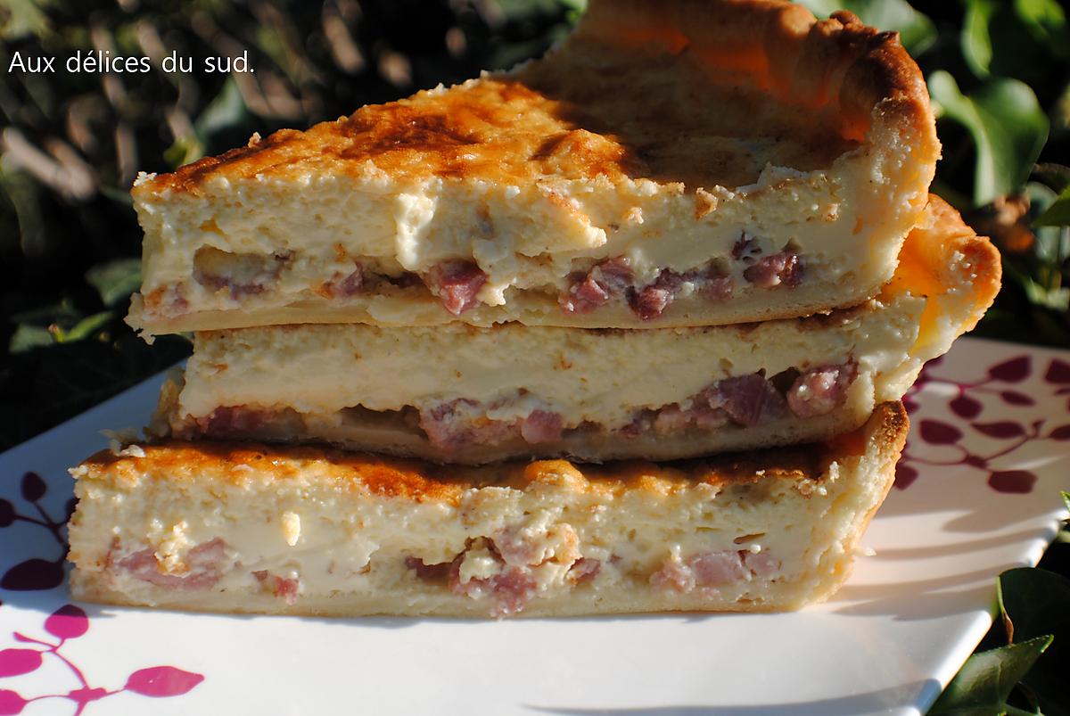 recette Quiche lorraine .