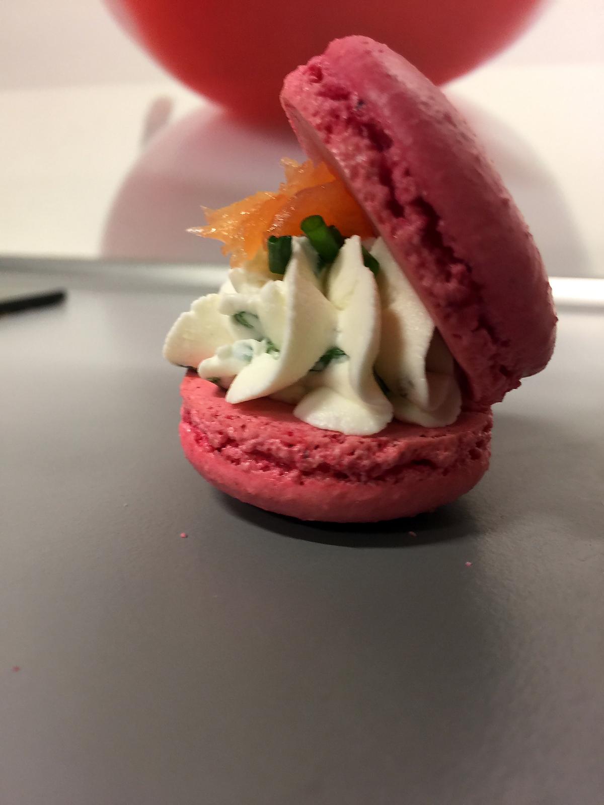 recette Macarons salés