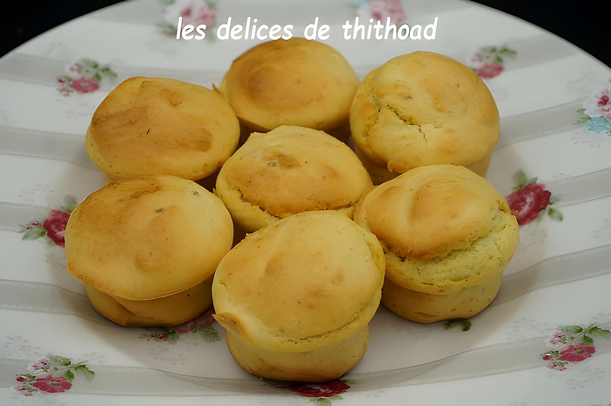 recette mini muffins à l'anis vert
