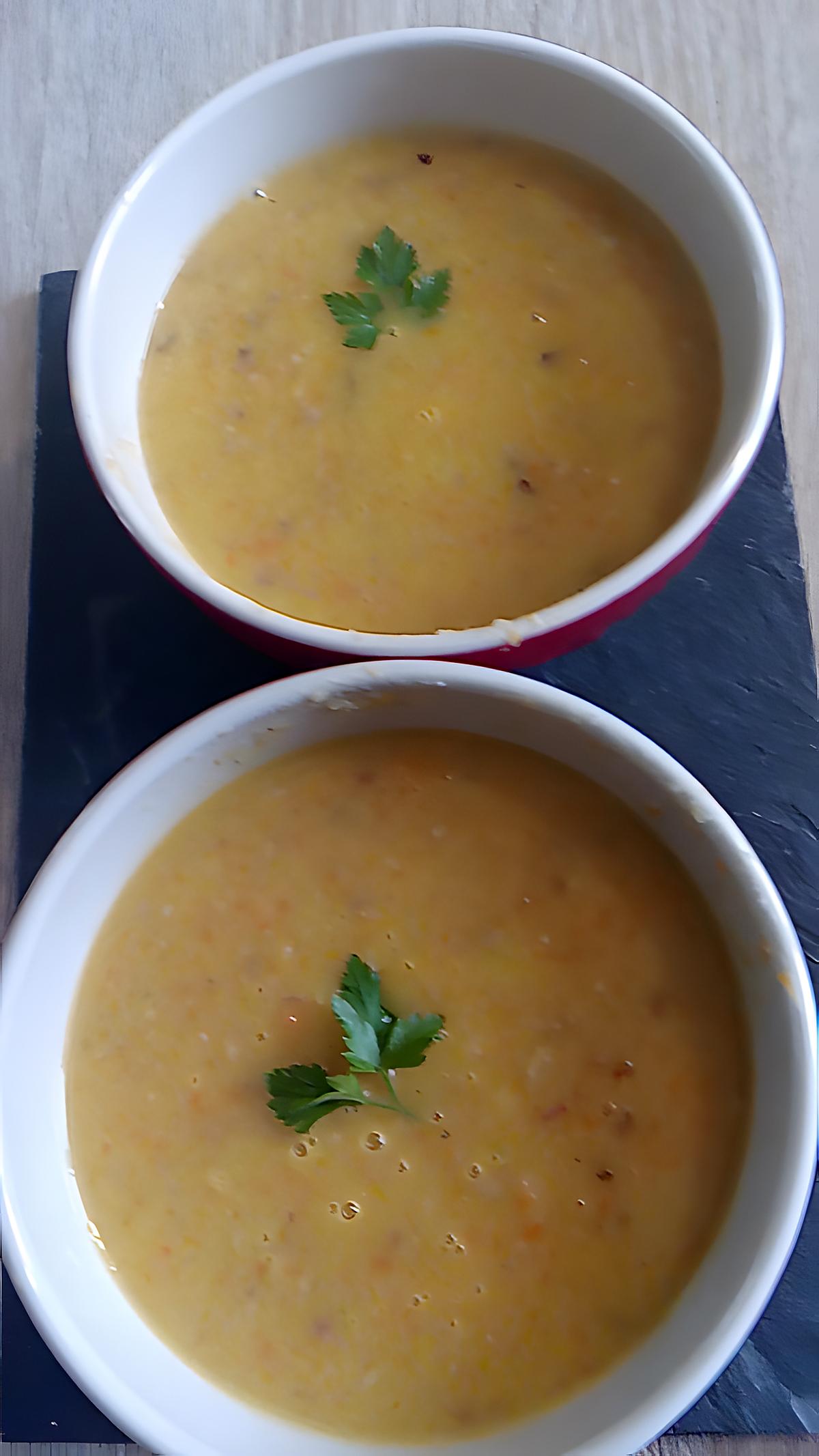 recette velouté de légumes et saucisse montbéliard