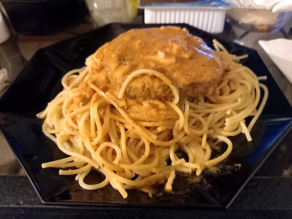 recette pauvres spaghettis au roqufort
