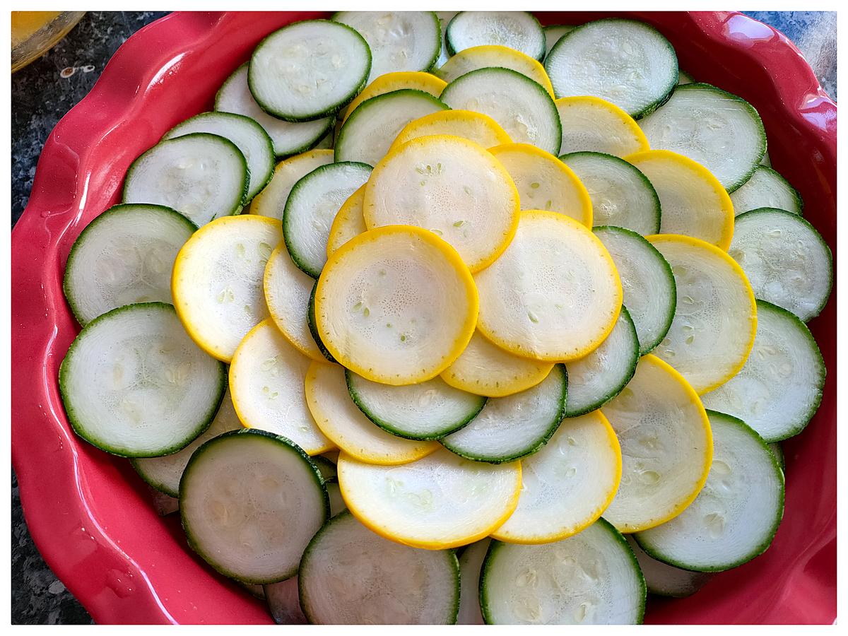 recette Gratin de courgettes