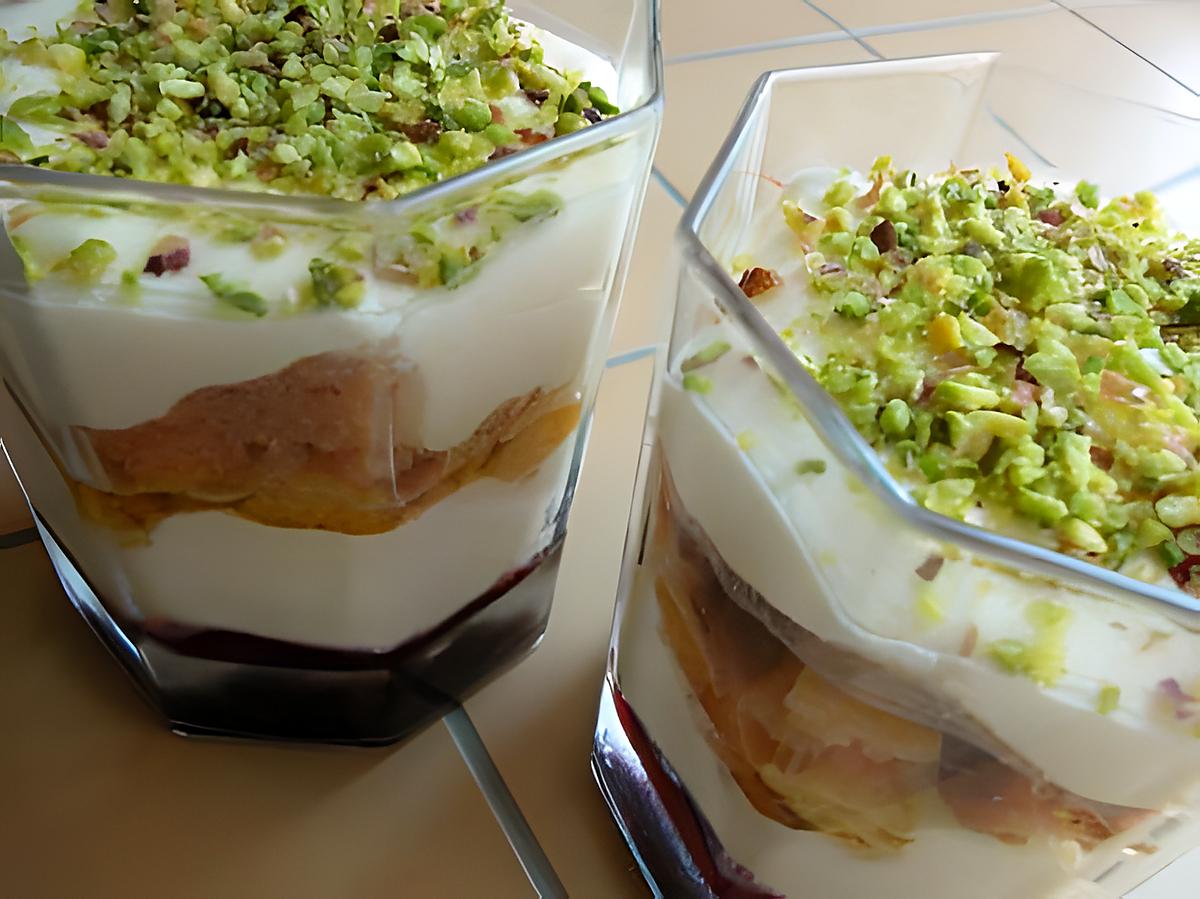 recette Tiramisu aux cerises