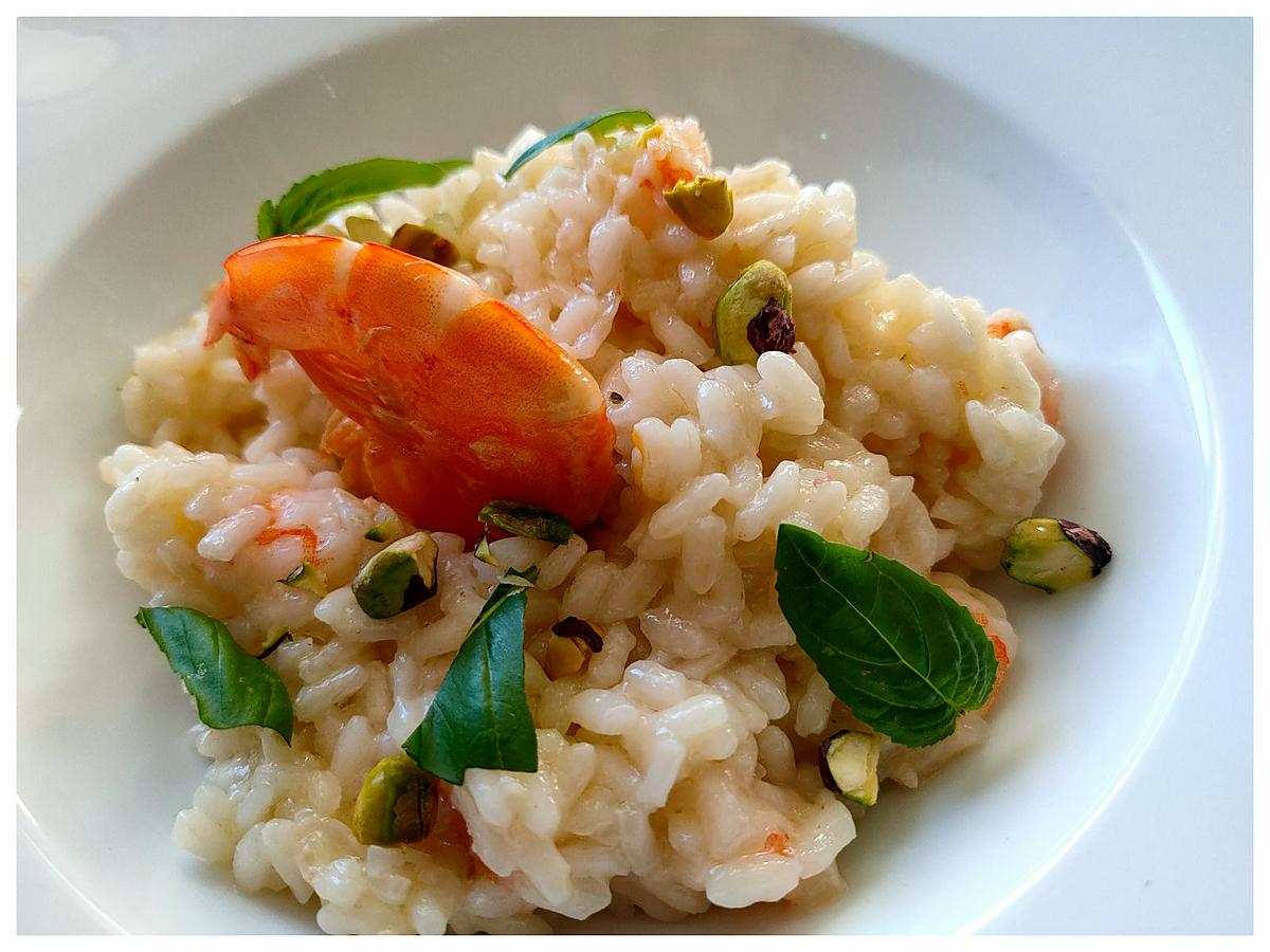 recette Risotto aux crevettes