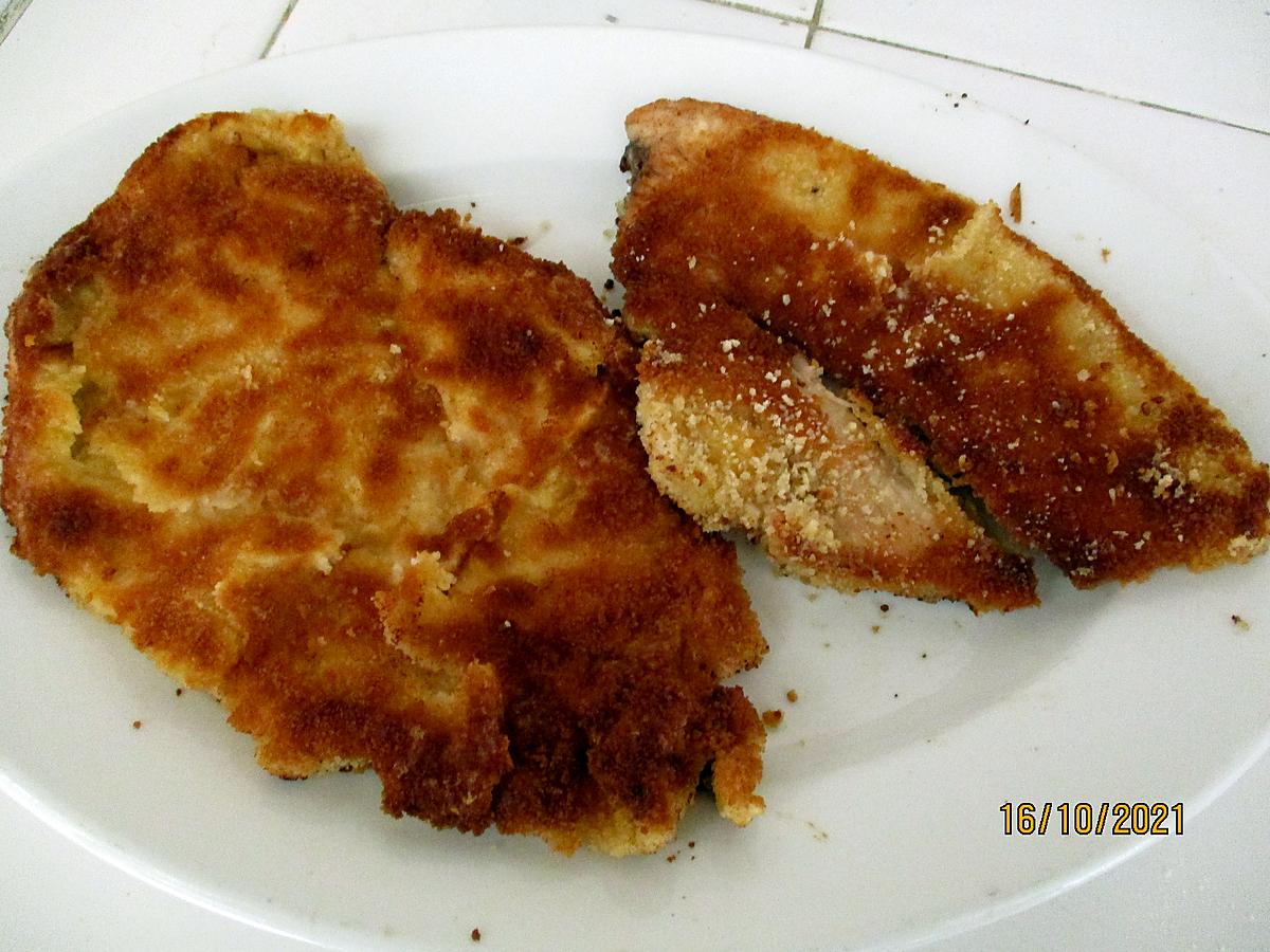 recette Escalopes de dinde panées