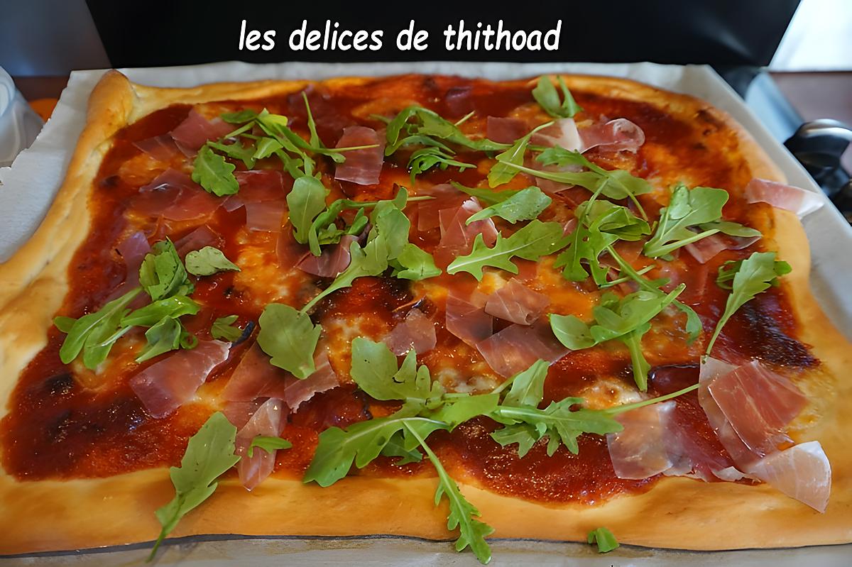 recette pizza au jambon de parme et figues