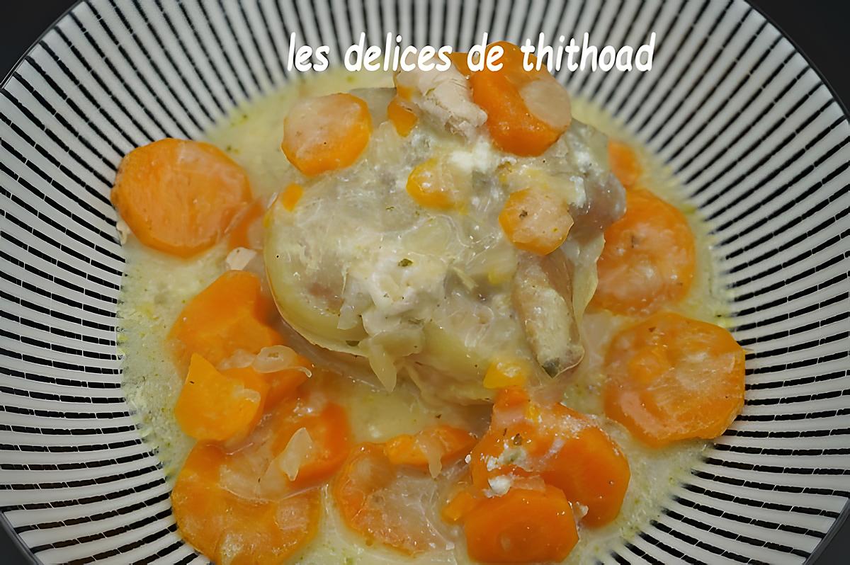 recette paupiettes de porc carottes et boursin