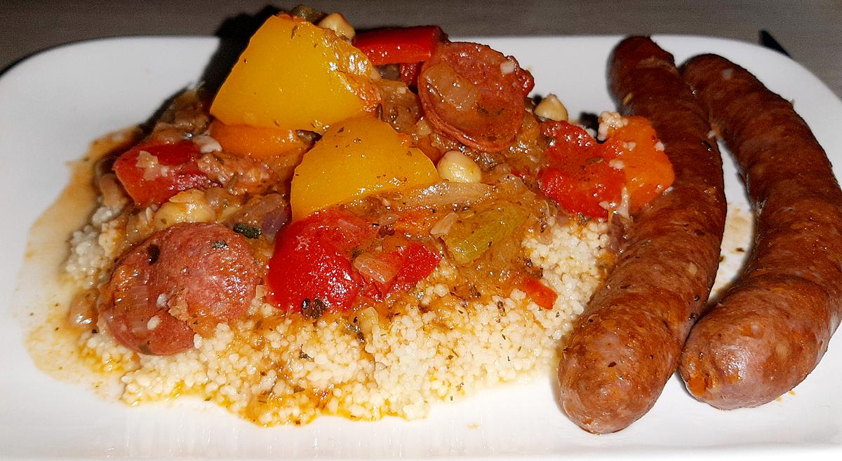 recette Legumes façon CousCous