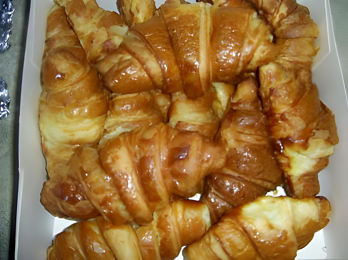 recette croissants