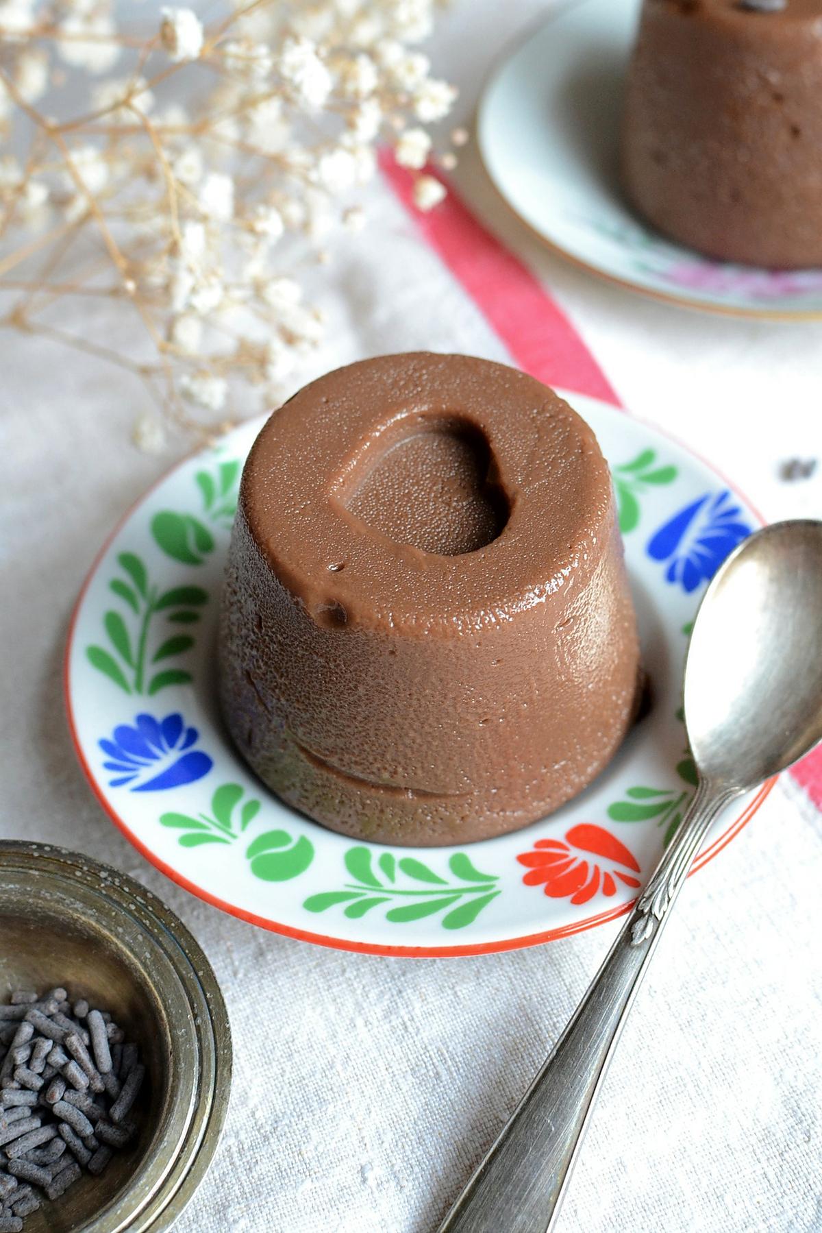 recette Flan au chocolat