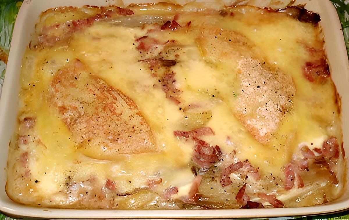 recette tartiflette aux chicons (endives)