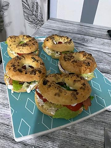 recette Bagel saumon