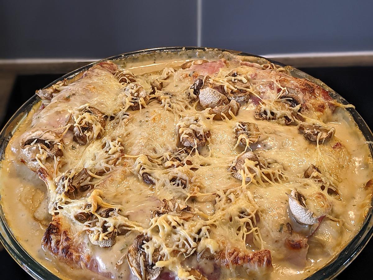 recette Gratin d'endives  au jambon  sauce champignons ,  Savourez ces endives ! Laissez-vous tenter par ma recette Maggi !!