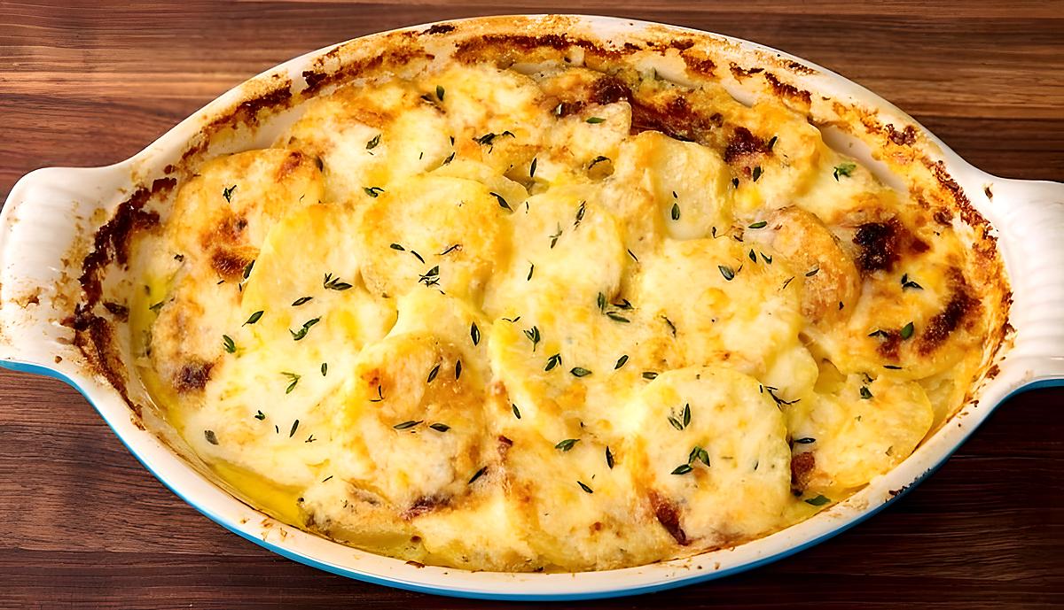 recette gratin pomme de terre potiron et fromage frais