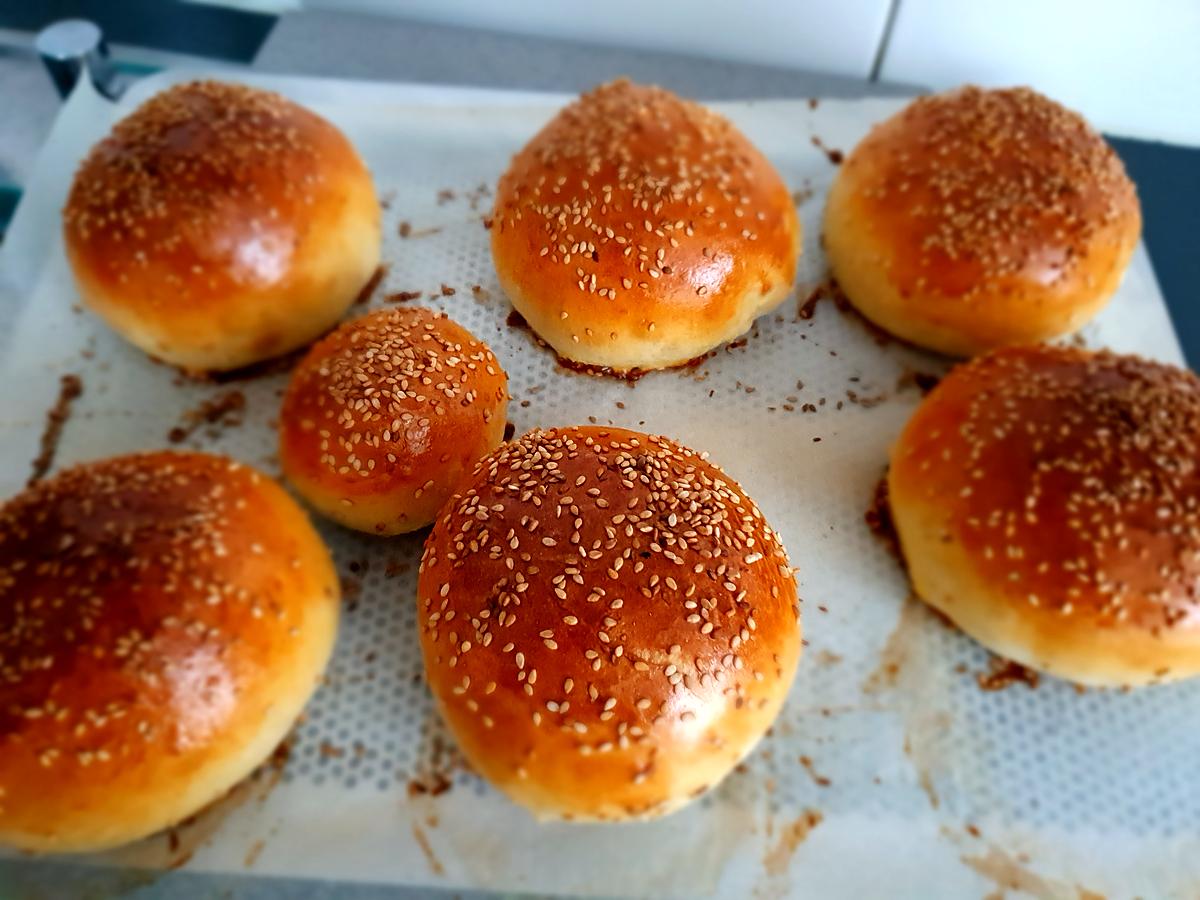 recette Les Buns ou Pains à Burger