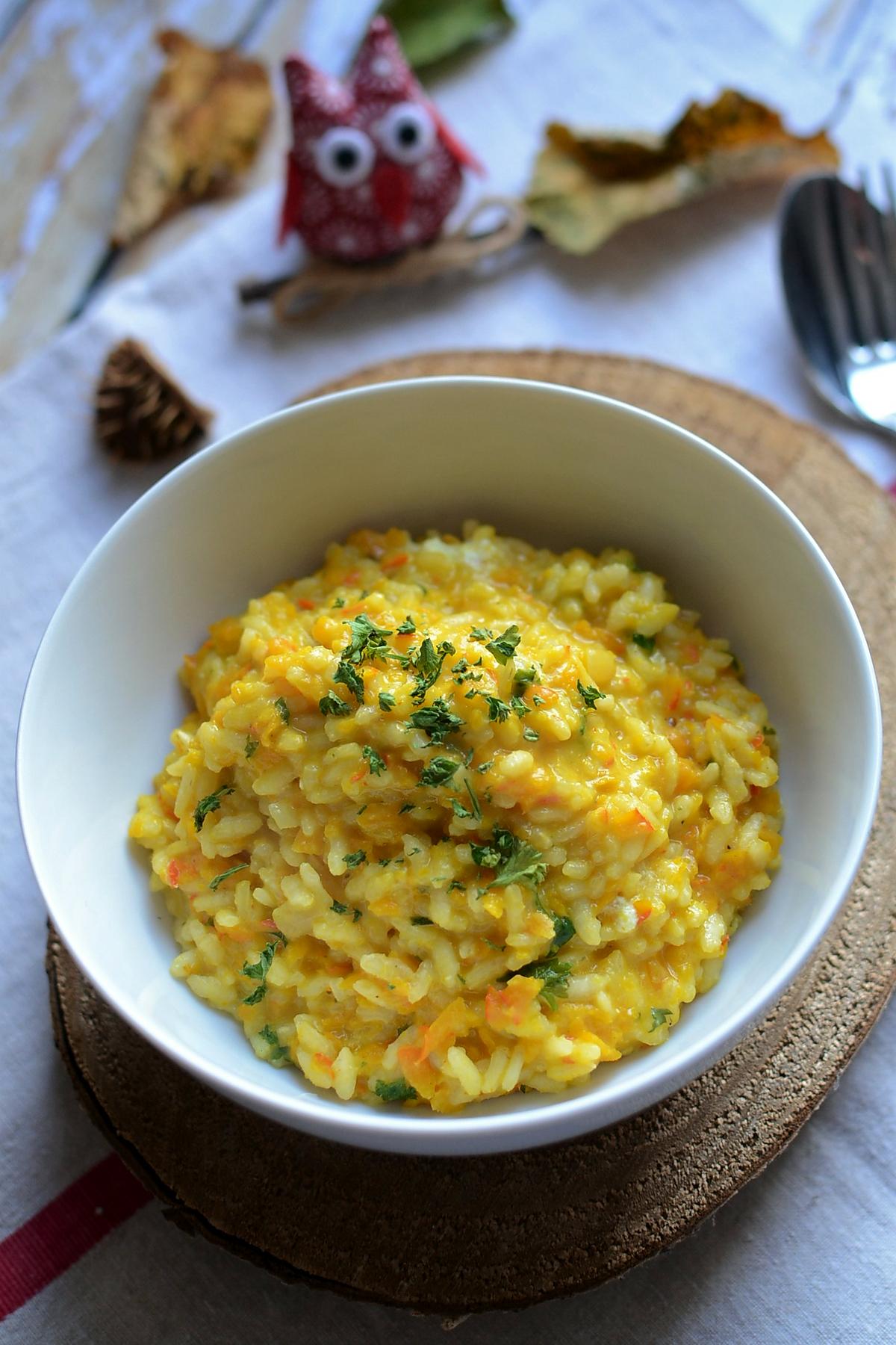 recette Risotto au potimarron