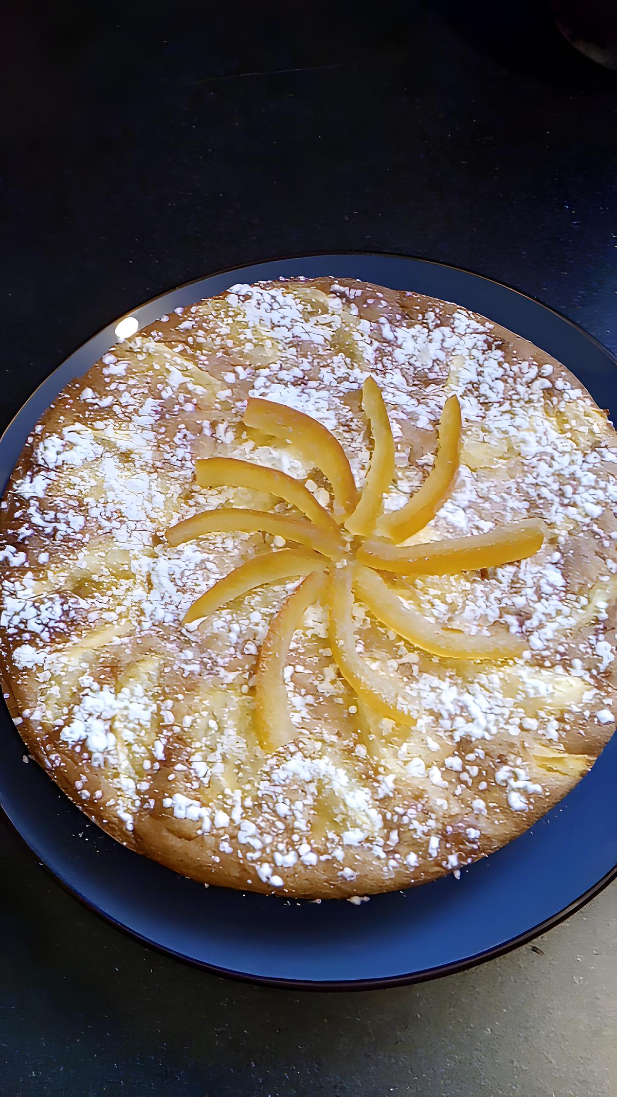 recette clafoutis aux orange et miel