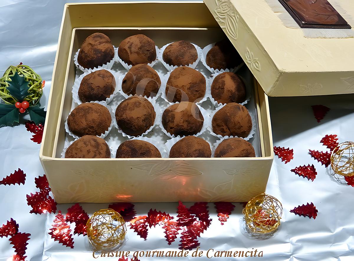 recette Truffes à la fève Tonka