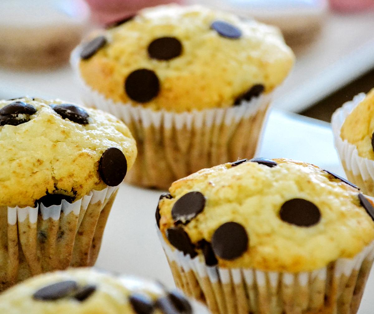 recette Muffins aux pépites de chocolat