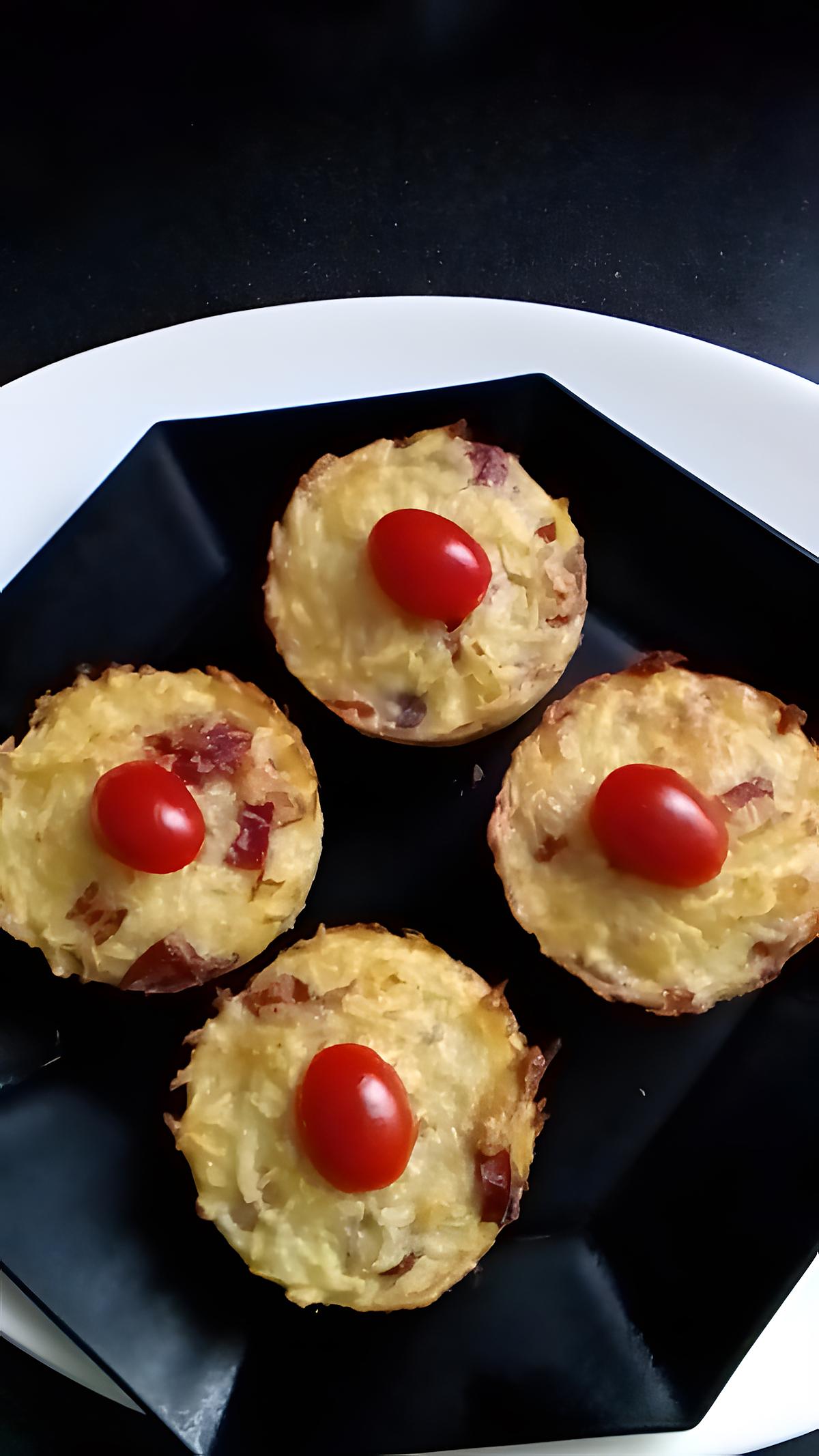 recette petit gateaux rapé de pommes de terre coppa