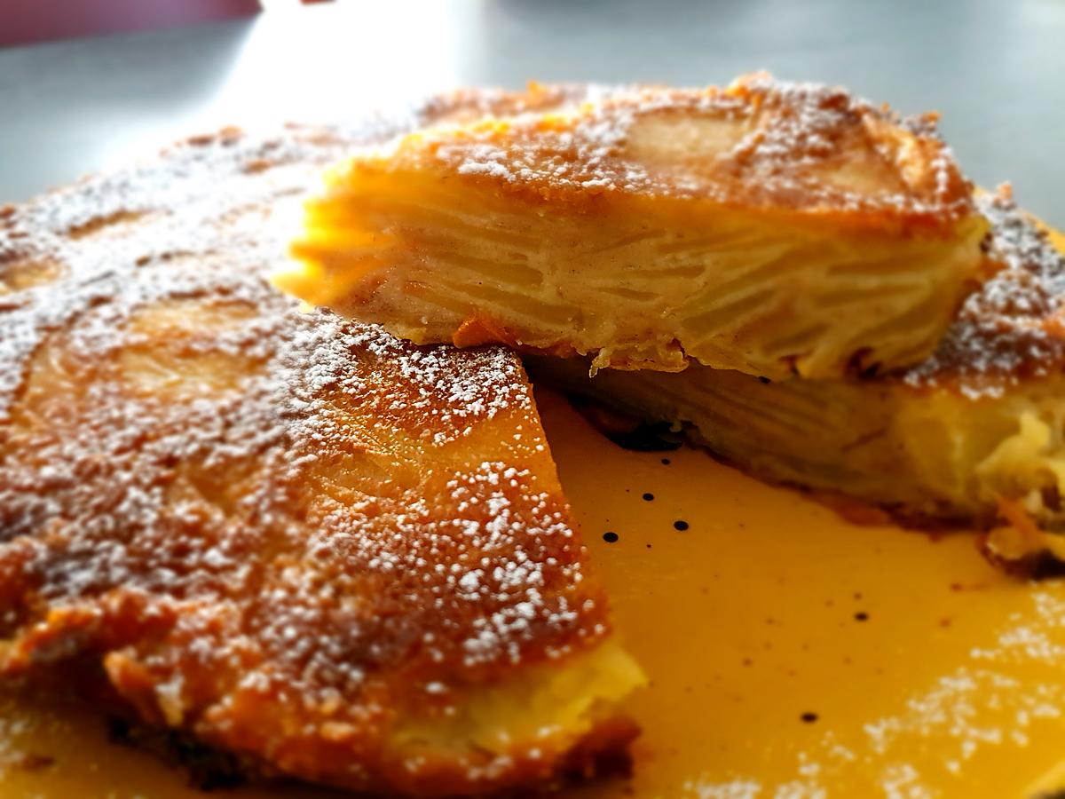 recette Gâteau invisible aux pommes